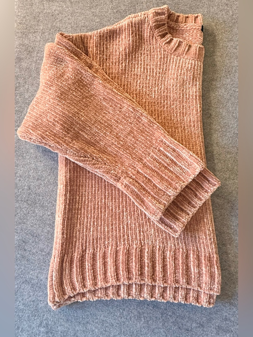 Sanctuary Women’s XL Dusty Rose Chenille Knit Oversized Sweater - Picture 6 of 8